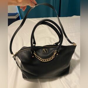 Victoria’s Secret - The Victoria Slouchy Satchel - Black